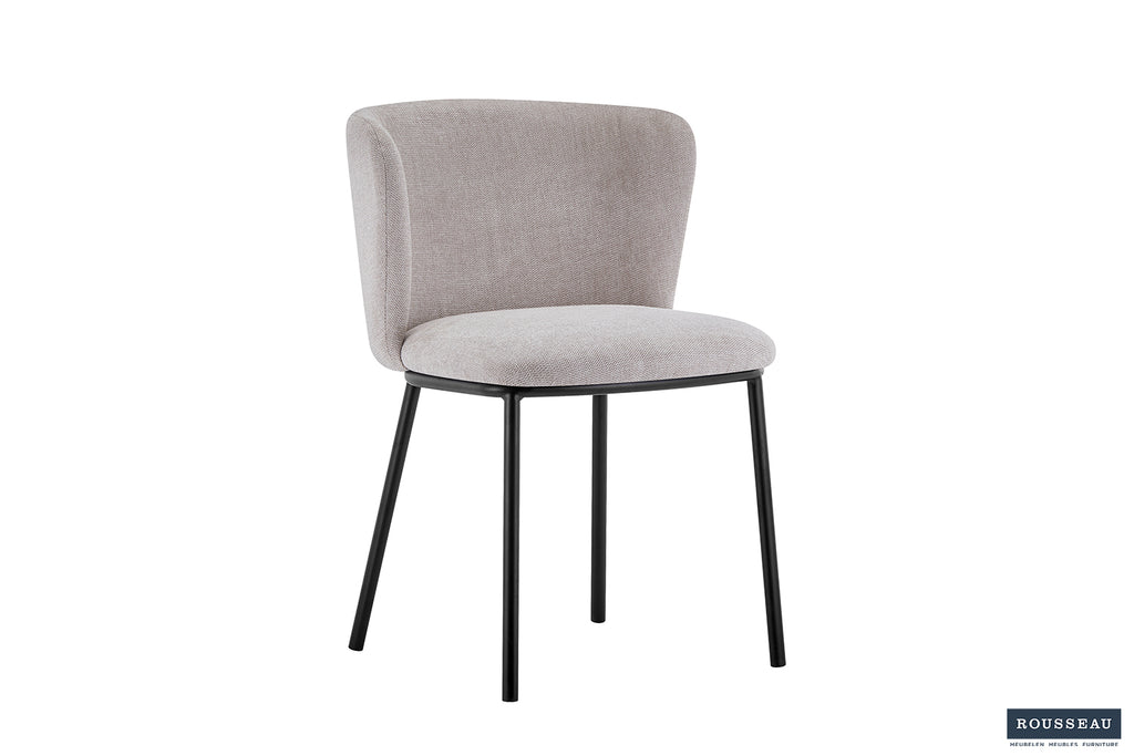 Chaise Arthur Tissu Beige
