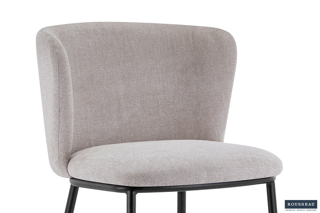 Chaise Arthur Tissu Beige
