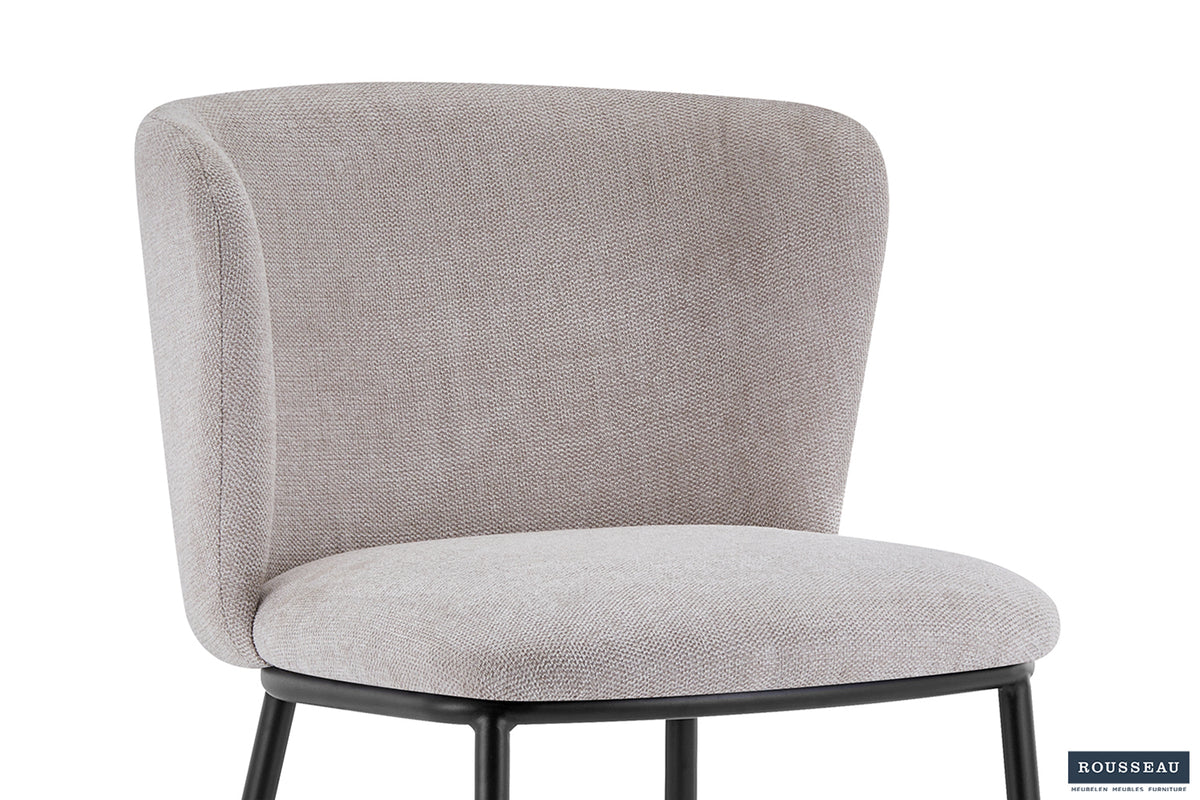 Chaise Arthur Tissu Beige