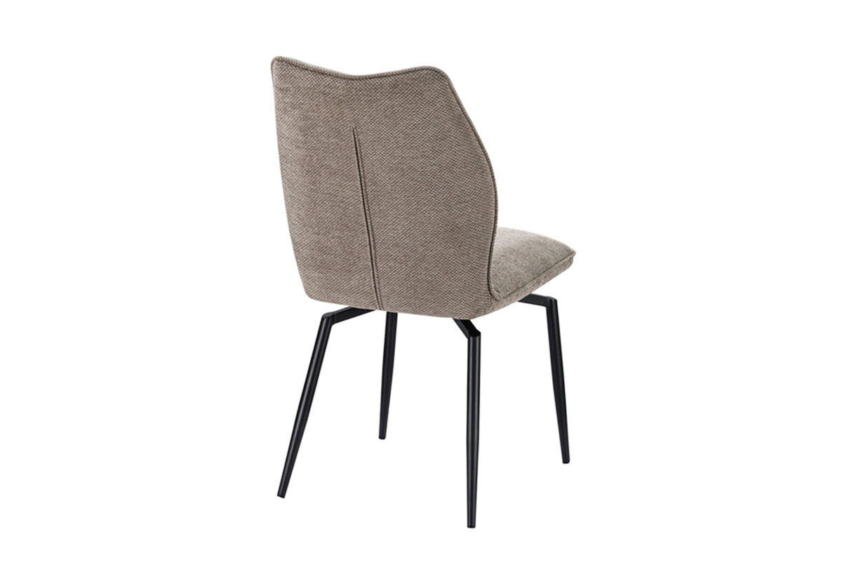 Chaise Lara pivotante Tissu Sable