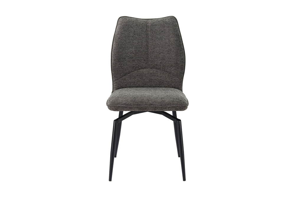 Chaise Lara pivotante Tissu Gris