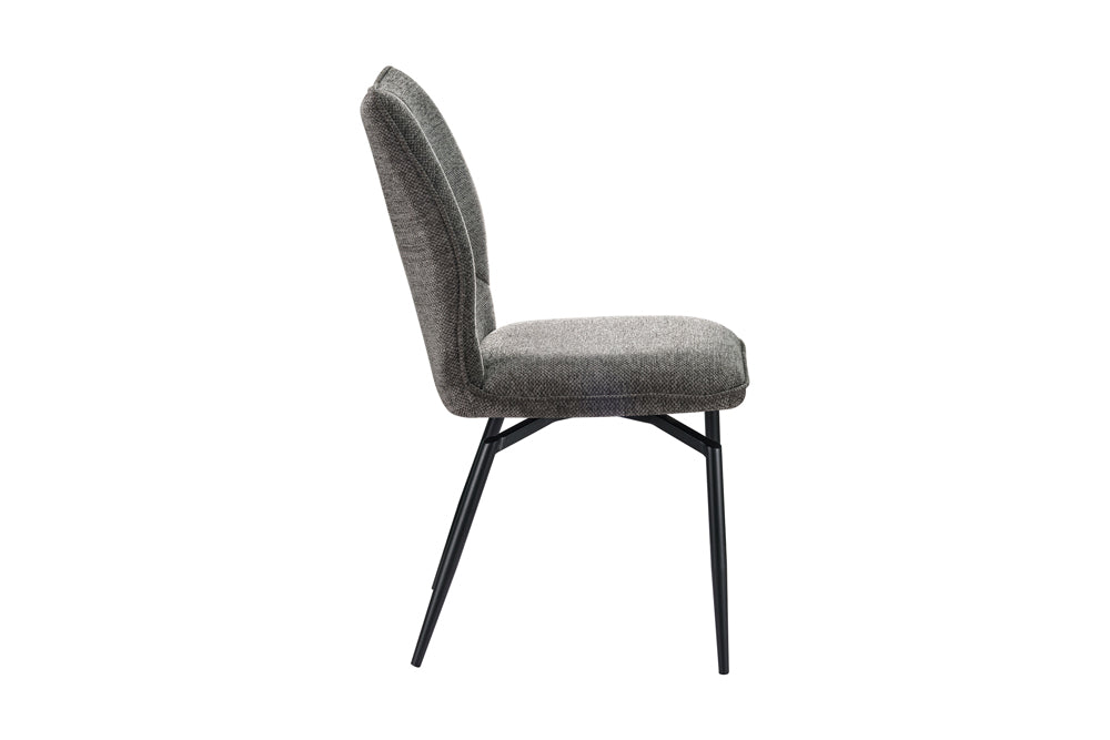 Chaise Lara pivotante Tissu Gris