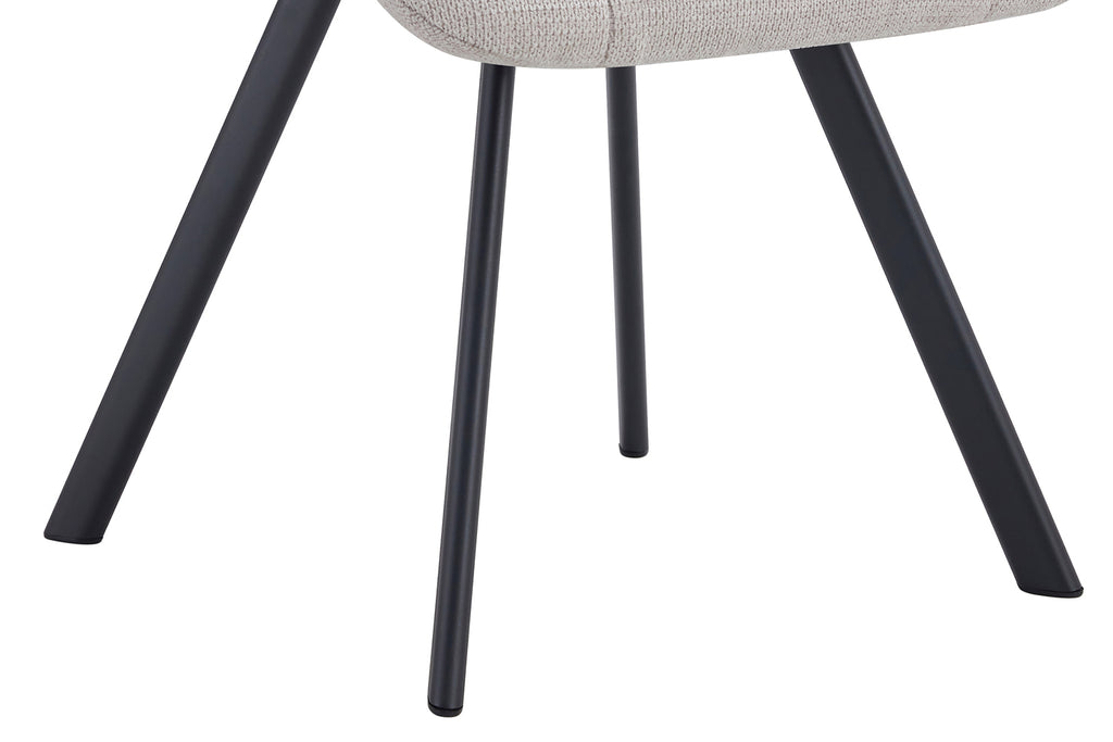 Chaise Lizzy Tissu Beige