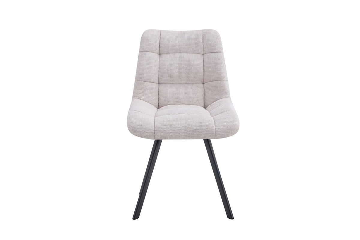 Chaise Lizzy Tissu Beige