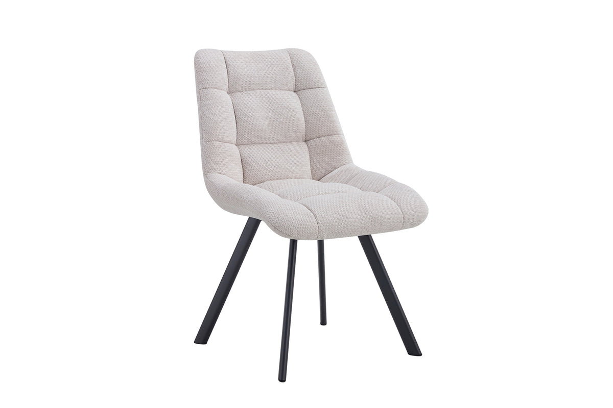 Chaise Lizzy Tissu Beige