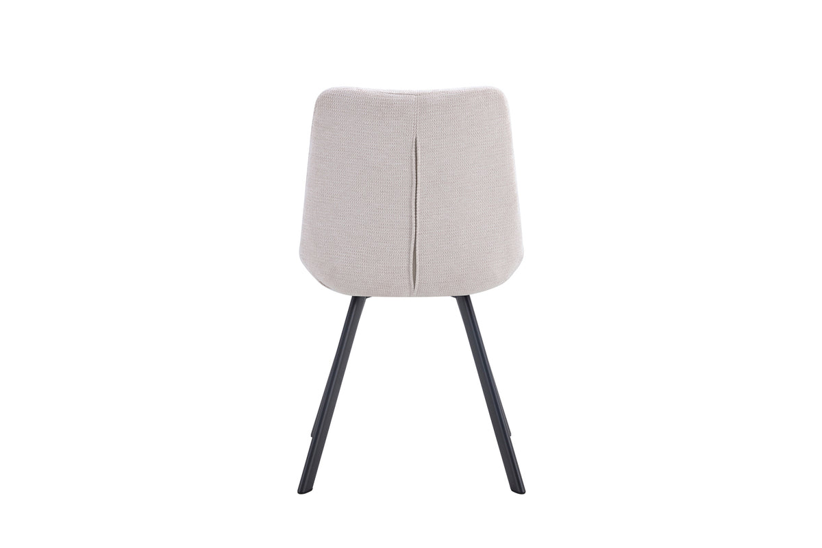 Chaise Lizzy Tissu Beige