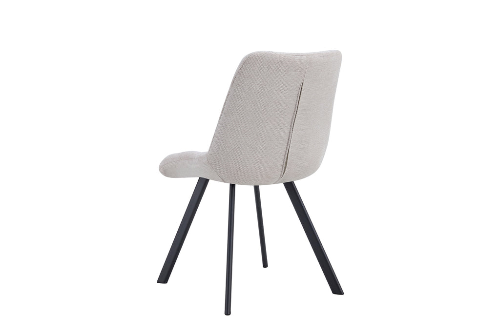 Chaise Lizzy Tissu Beige