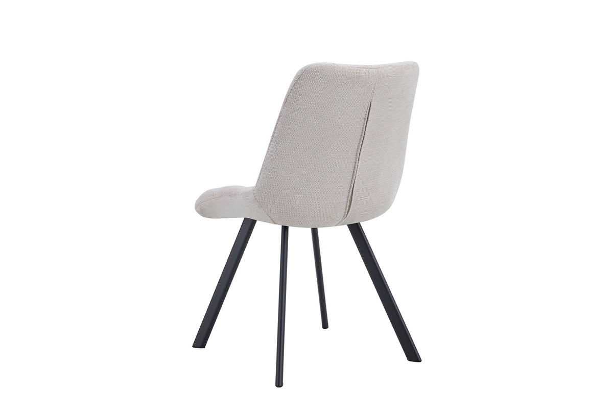 Chaise Lizzy Tissu Beige