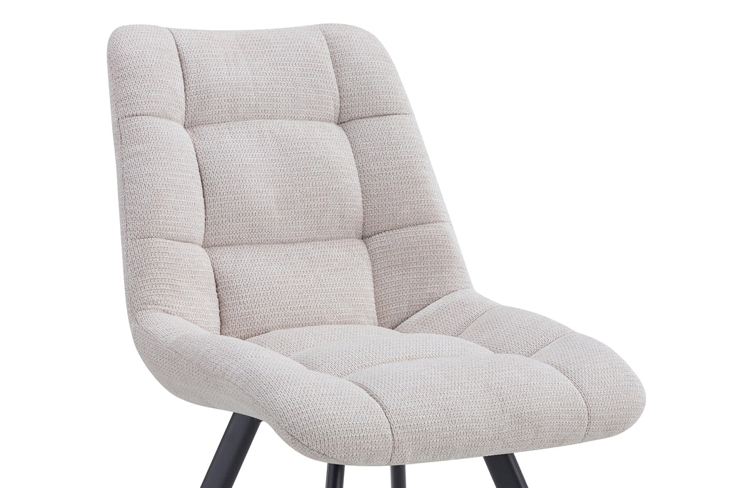 Chaise Lizzy Tissu Beige