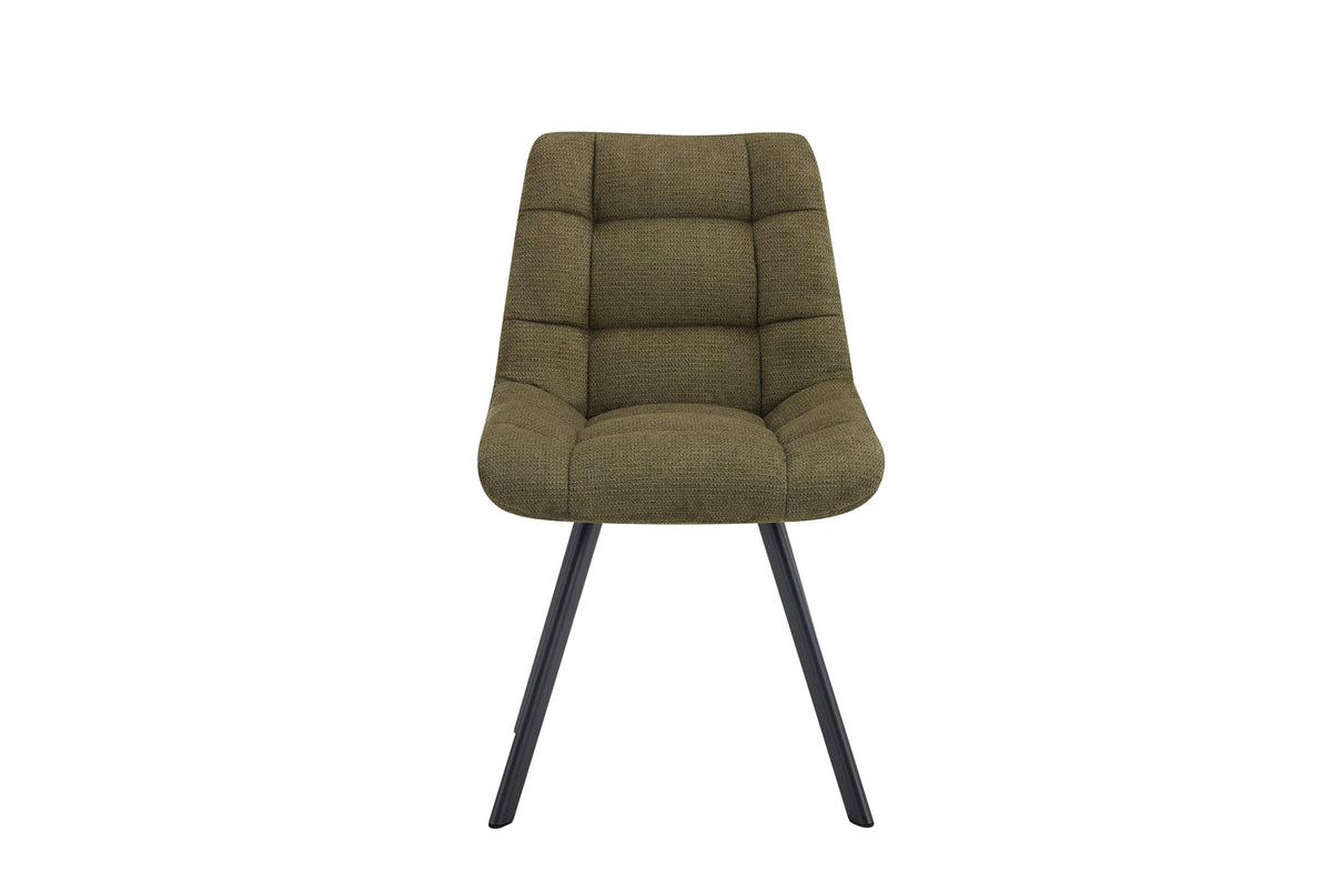 Chaise Lizzy Tissu Vert