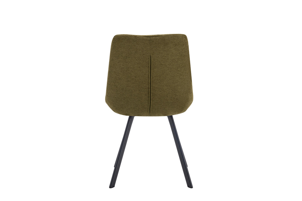 Chaise Lizzy Tissu Vert