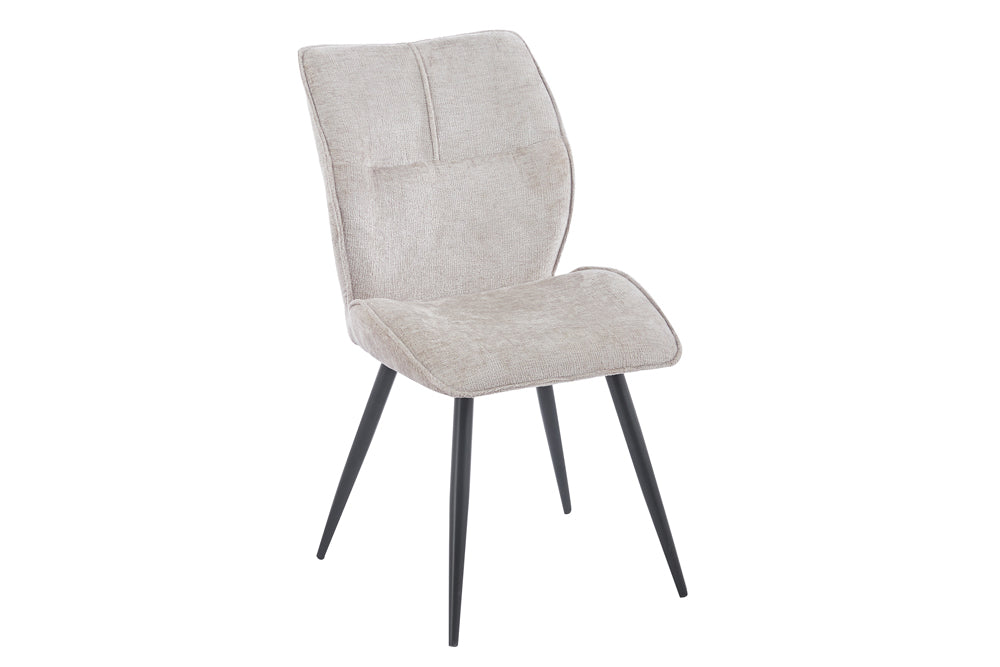 Chaise Faye Tissu Sable