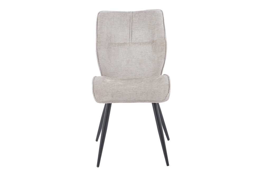 Chaise Faye Tissu Sable