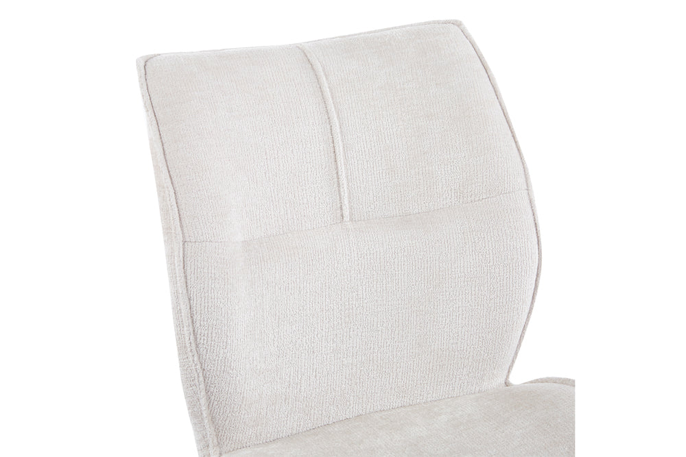 Chaise Faye Tissu Sable