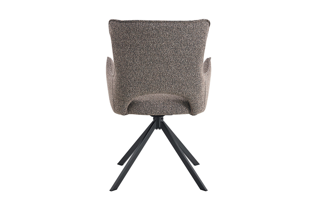 Chaise Billy pivotante Tissu Sable