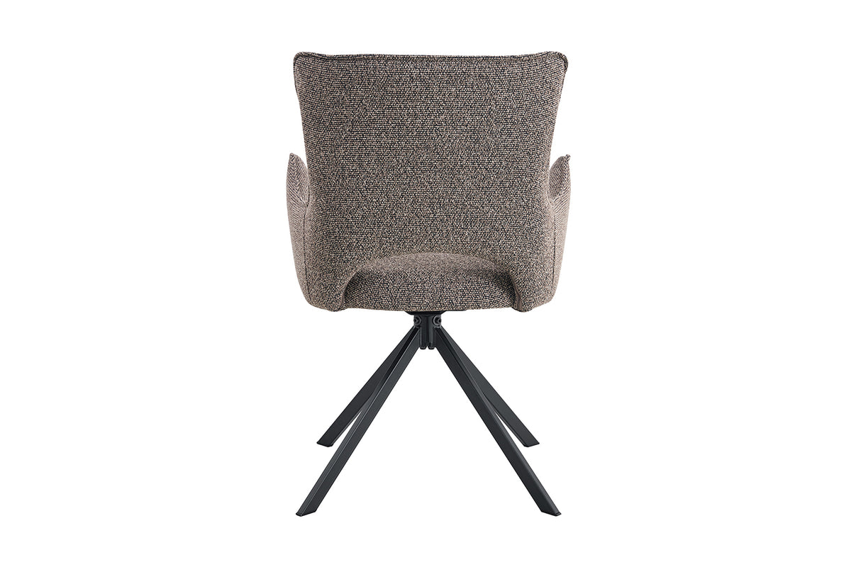 Chaise Billy pivotante Tissu Sable