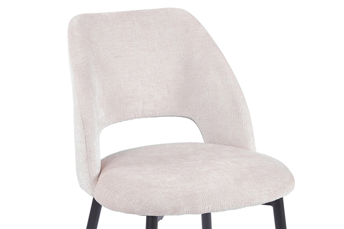 Chaise Arlo Tissu Perfect Harmony 02 Ecru - vue 5