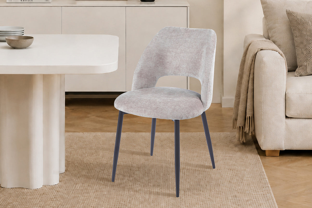 Chaise Arlo Tissu Perfect Harmony 04 Sable - vue 3