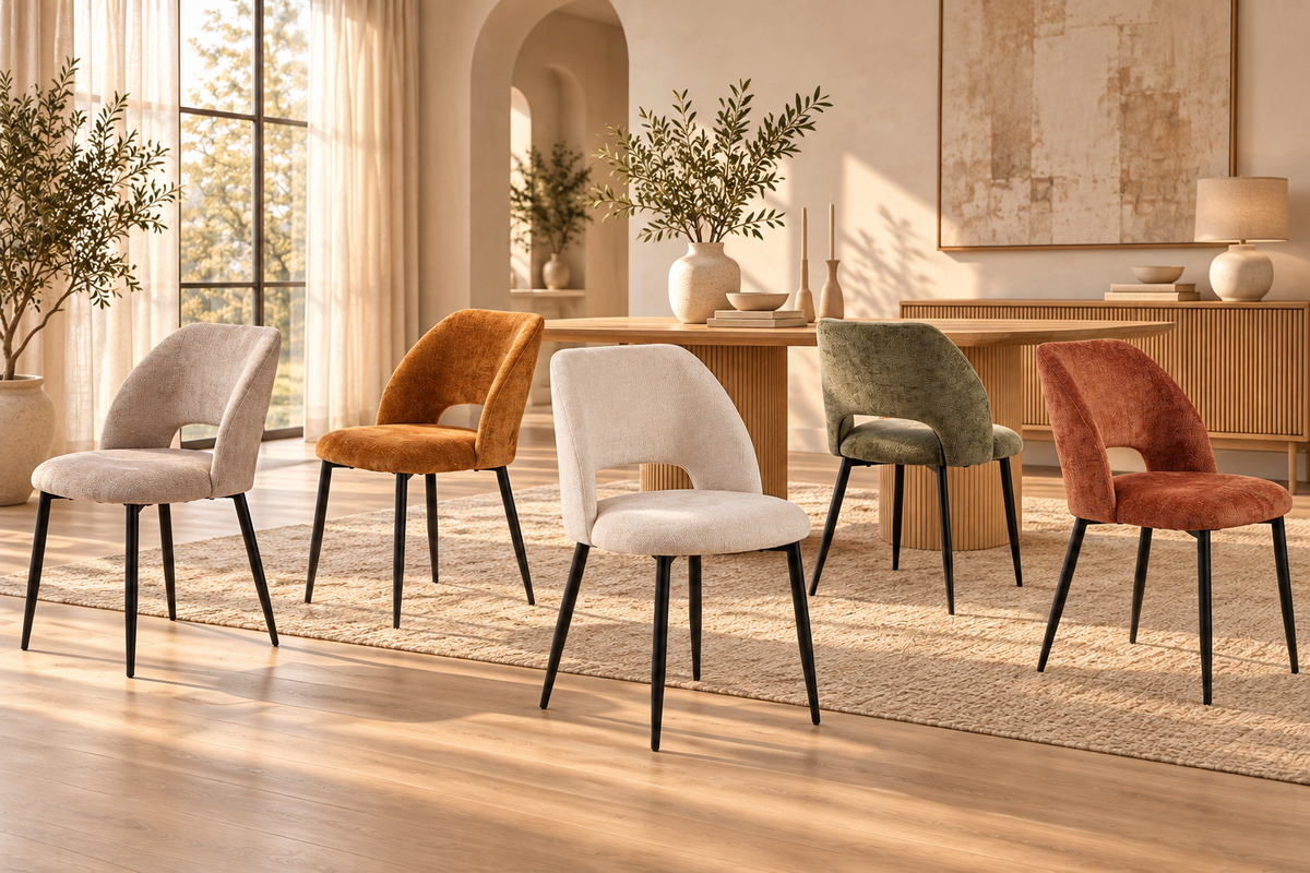 Chaise Arlo Tissu Perfect Harmony 04 Sable - vue 4
