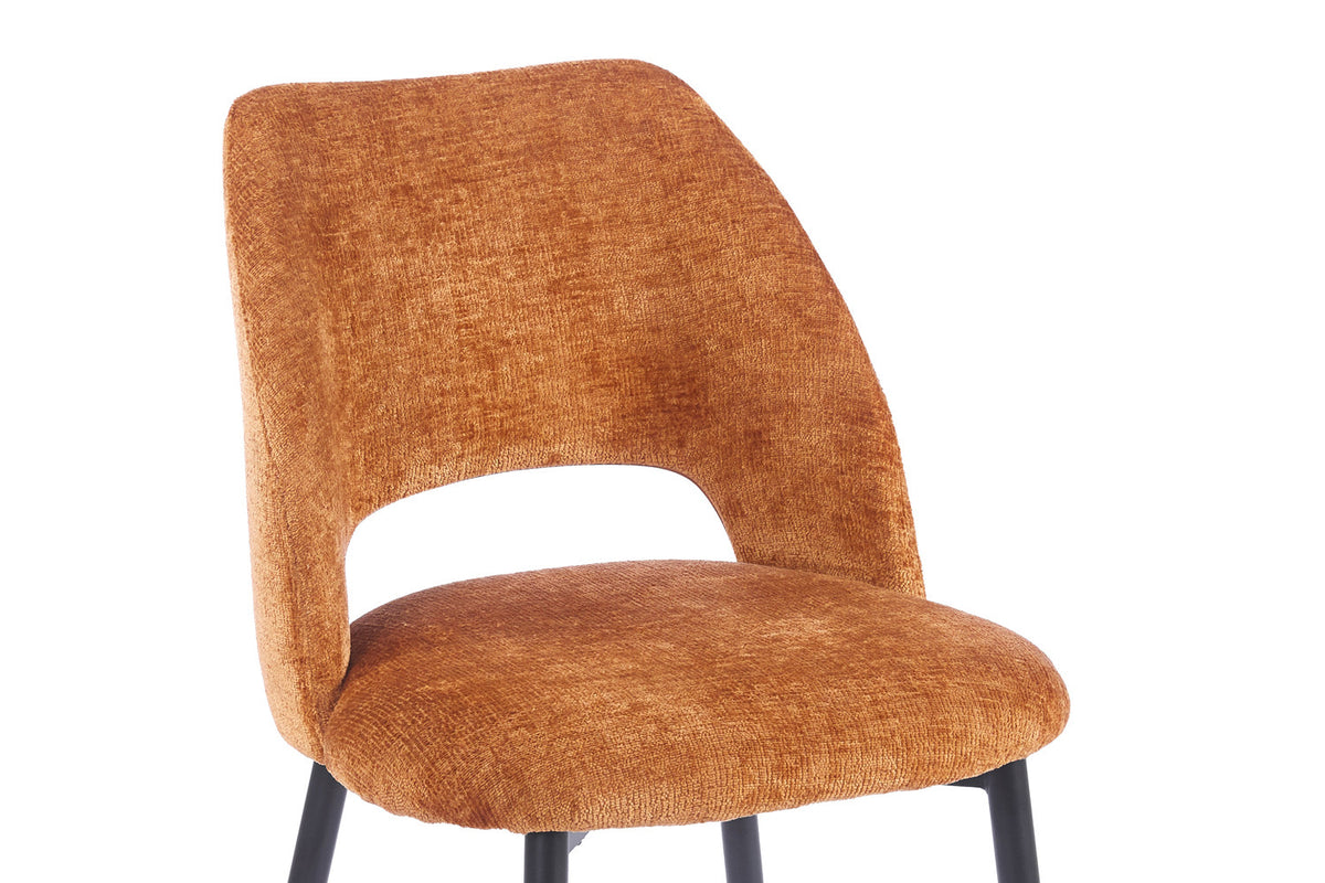 Chaise Arlo Tissu Perfect Harmony 56 Or - vue 5