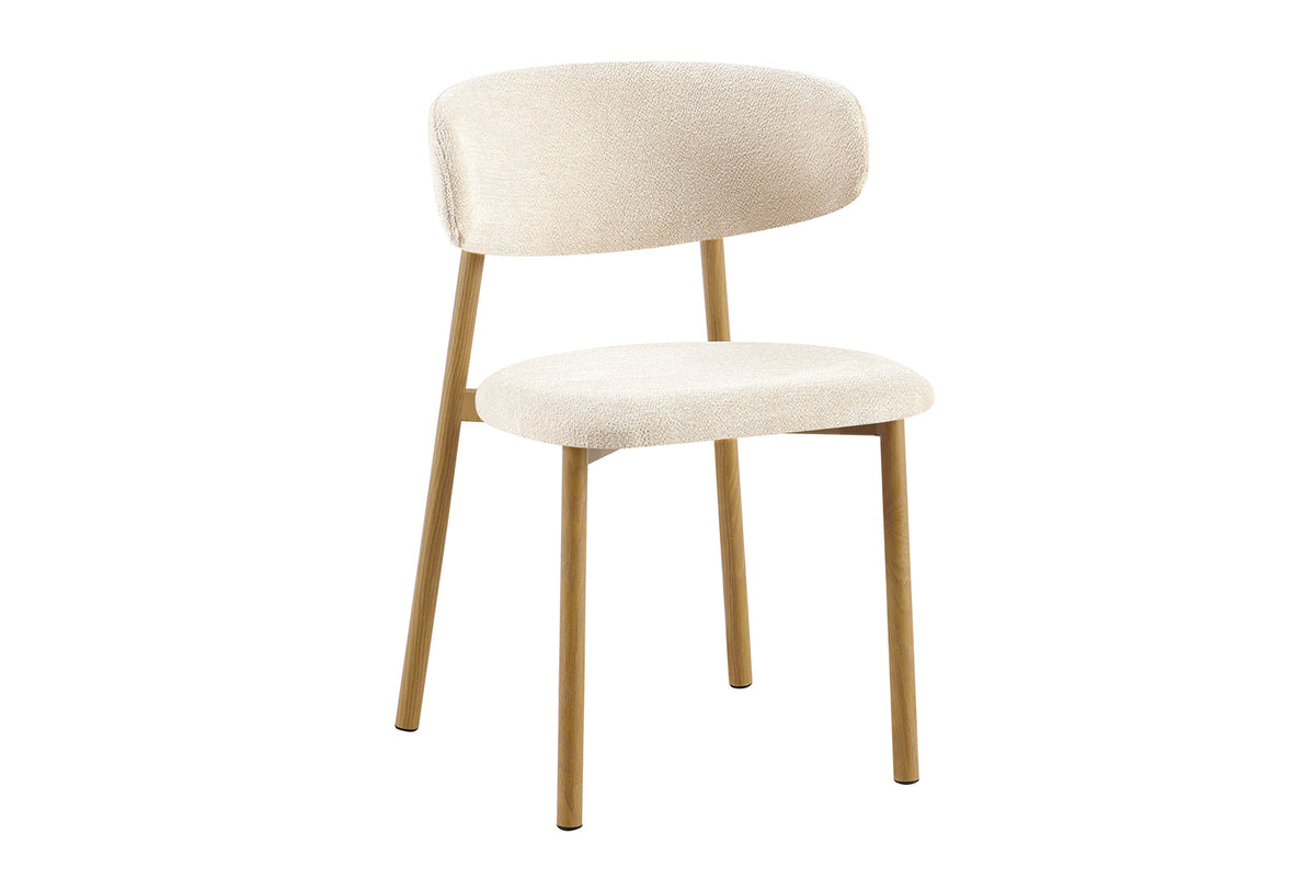 Chaise Coco Naturel – Tissu Beige
