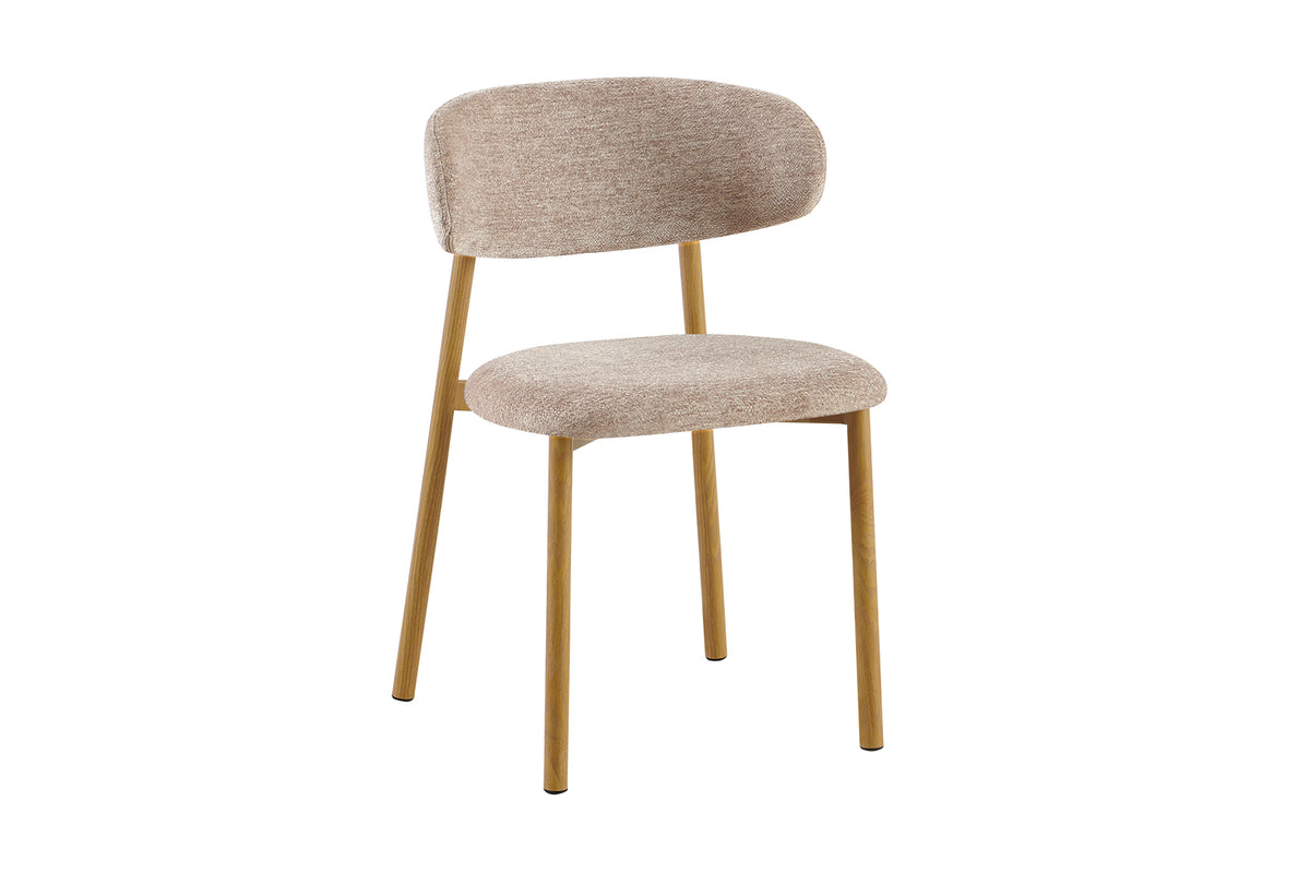 Chaise Coco Naturel – Tissu Sable