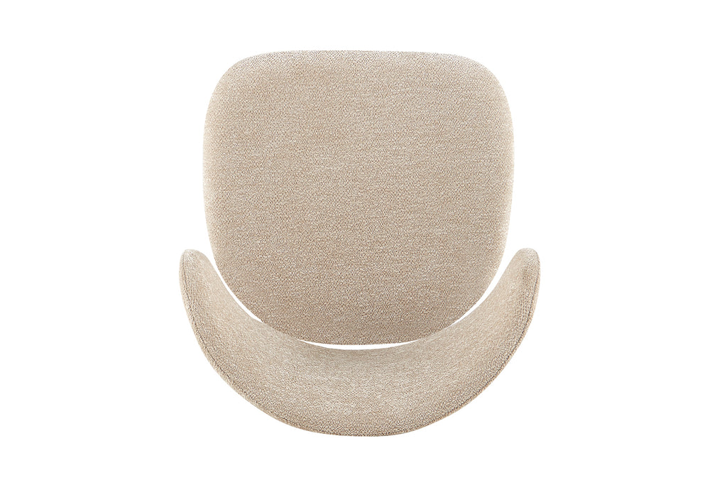 Chaise Coco Gris – Tissu Beige