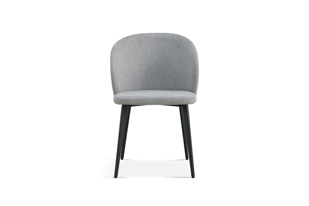 Chaise Toledo Tissu Gris clair