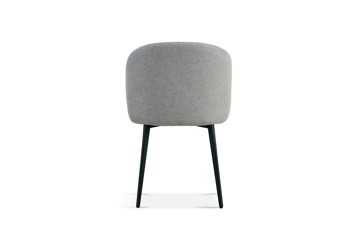 Chaise Toledo Tissu Gris clair