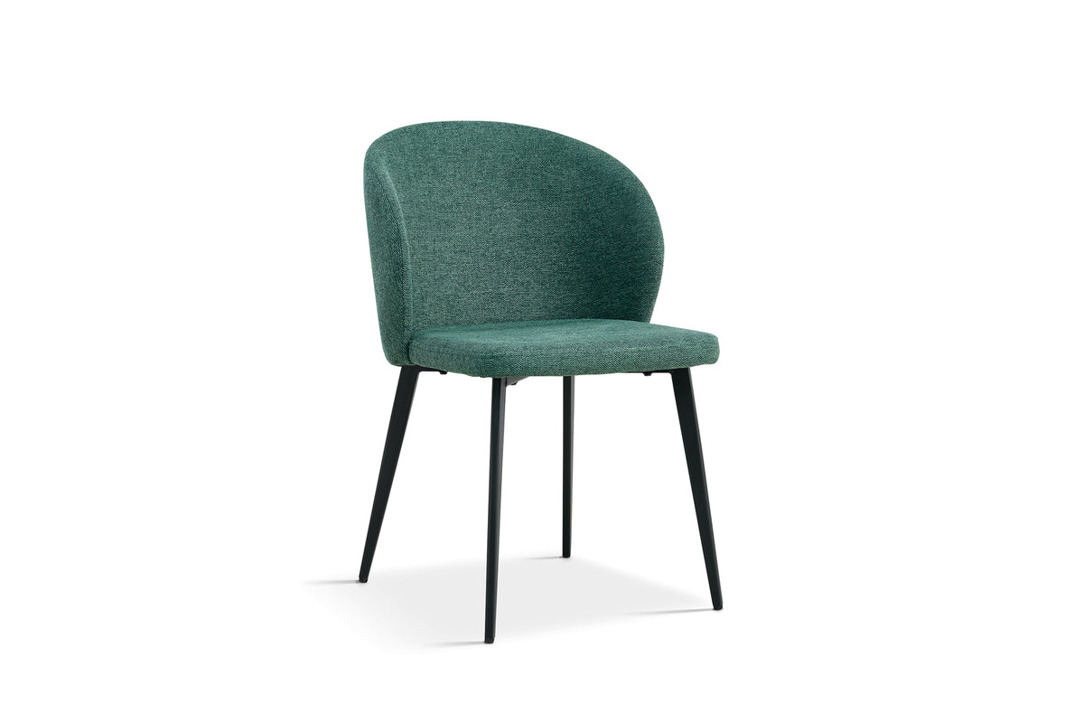Chaise Toledo Tissu Vert