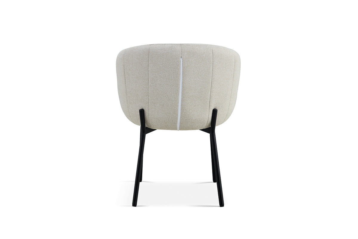 Chaise Sevilla Tissu Beige