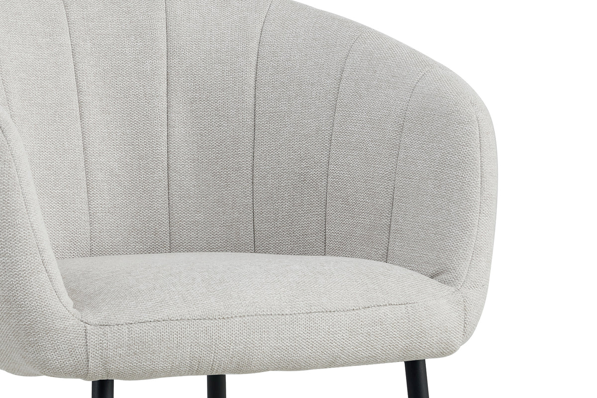 Chaise Sevilla Tissu Beige