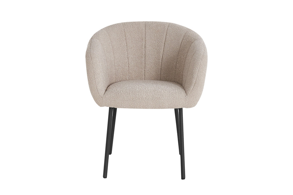 Chaise Sevilla Bouclé Sable