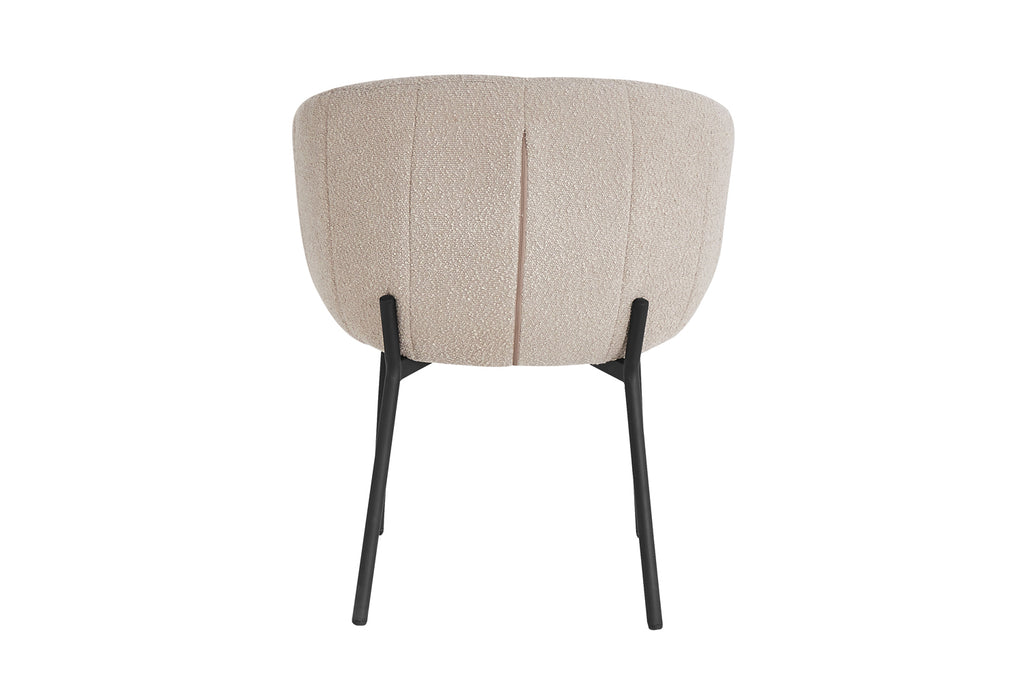 Chaise Sevilla Bouclé Sable