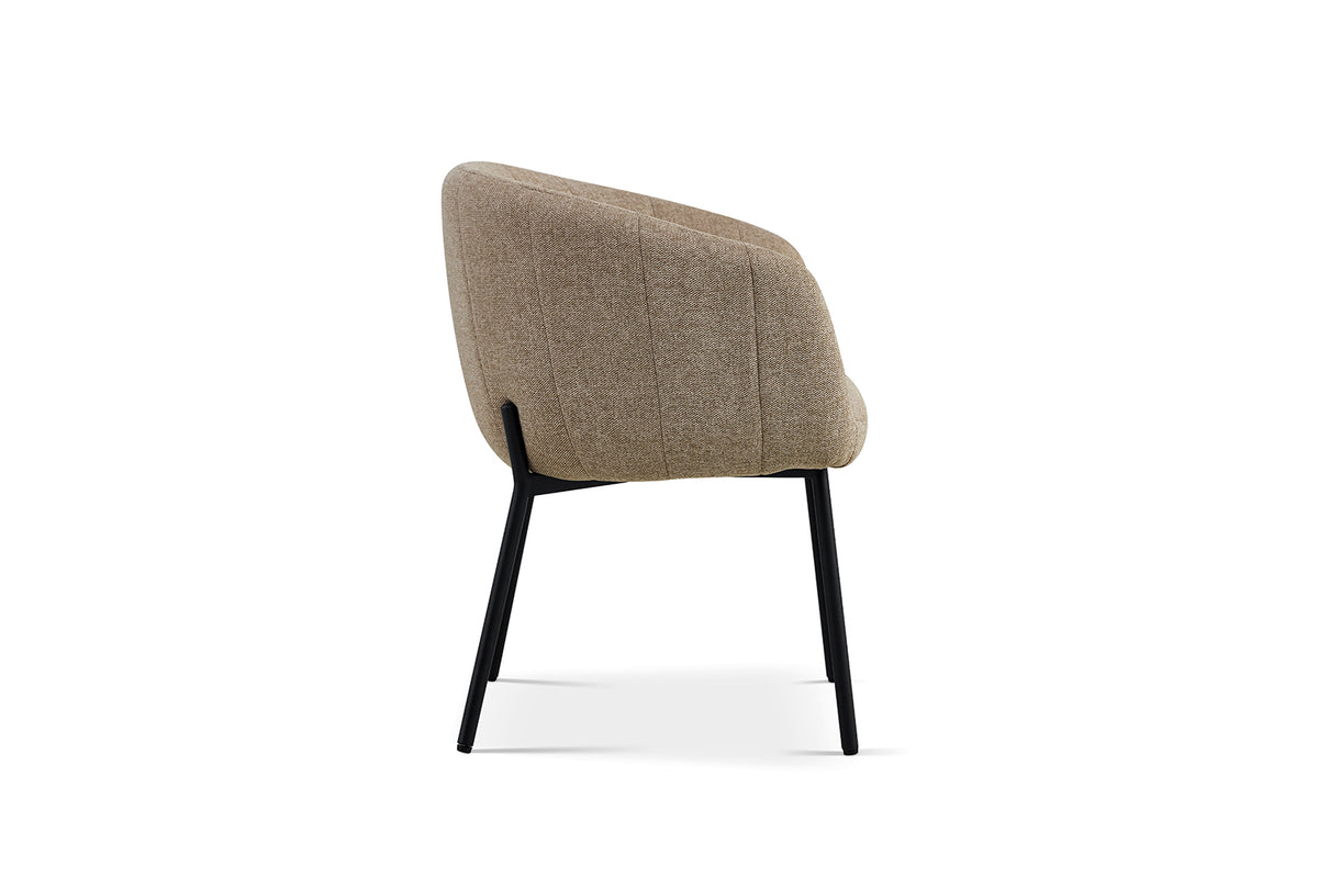 Chaise Sevilla Tissu Sable