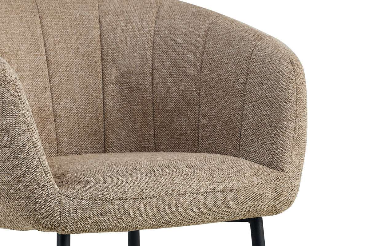 Chaise Sevilla Tissu Sable