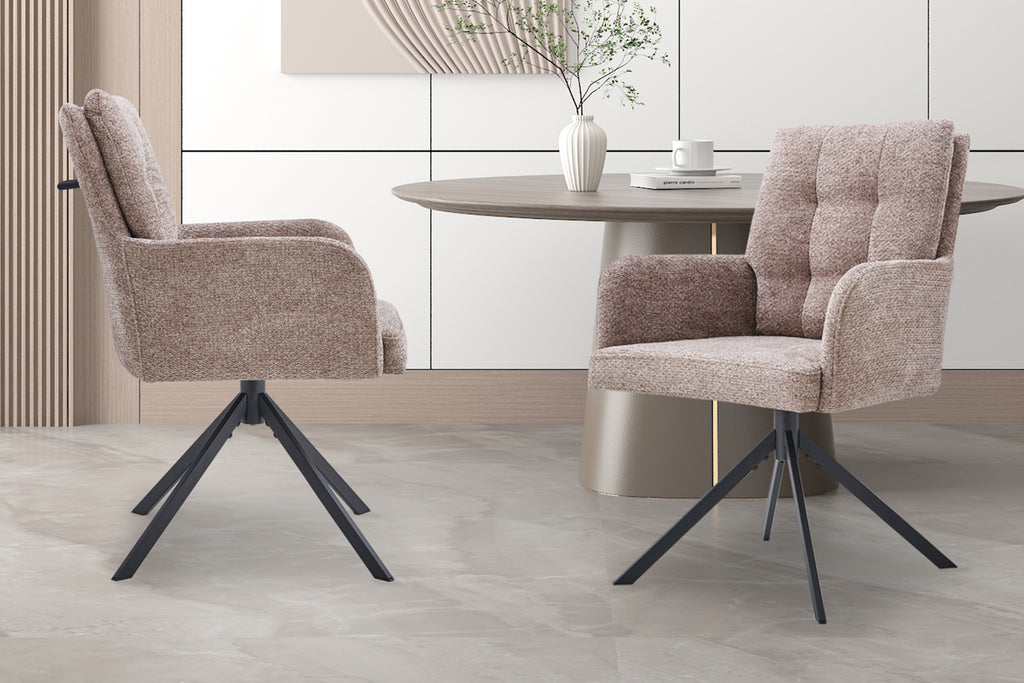 Chaise Granada Pivotant à 0 Tissu Davis Bliss 75-18 Sand