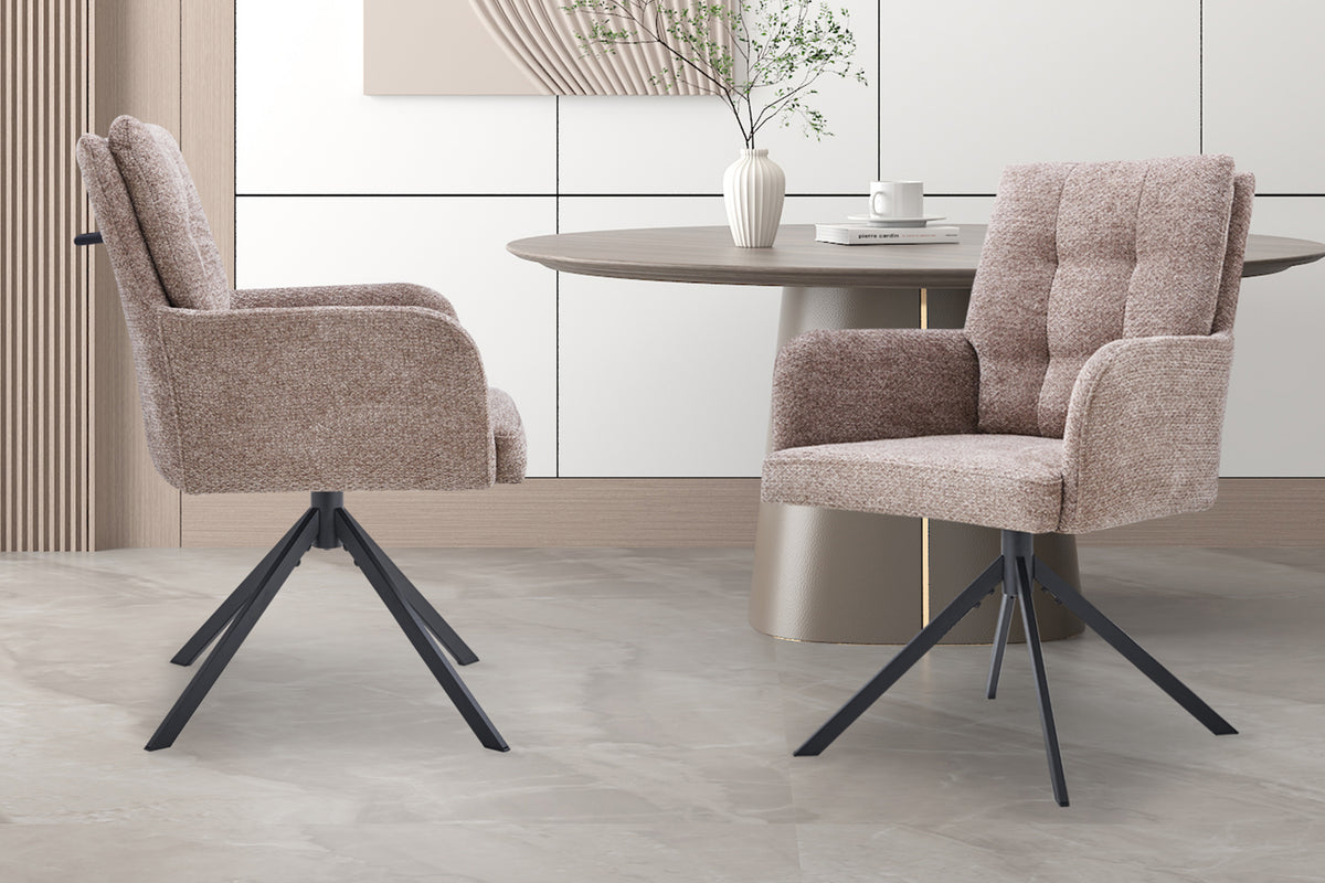 Chaise Granada Pivotant à 0 Tissu Davis Bliss 75-18 Sand