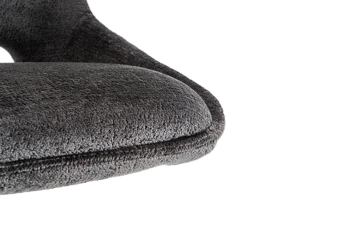 Chaise Dante Tissu Gris