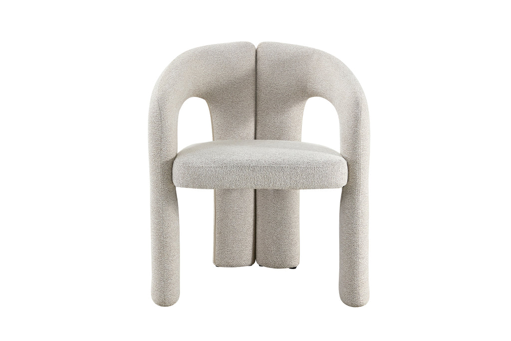 Chaise Beja Tissu Écru