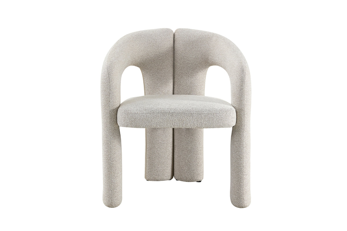 Chaise Beja Tissu Écru