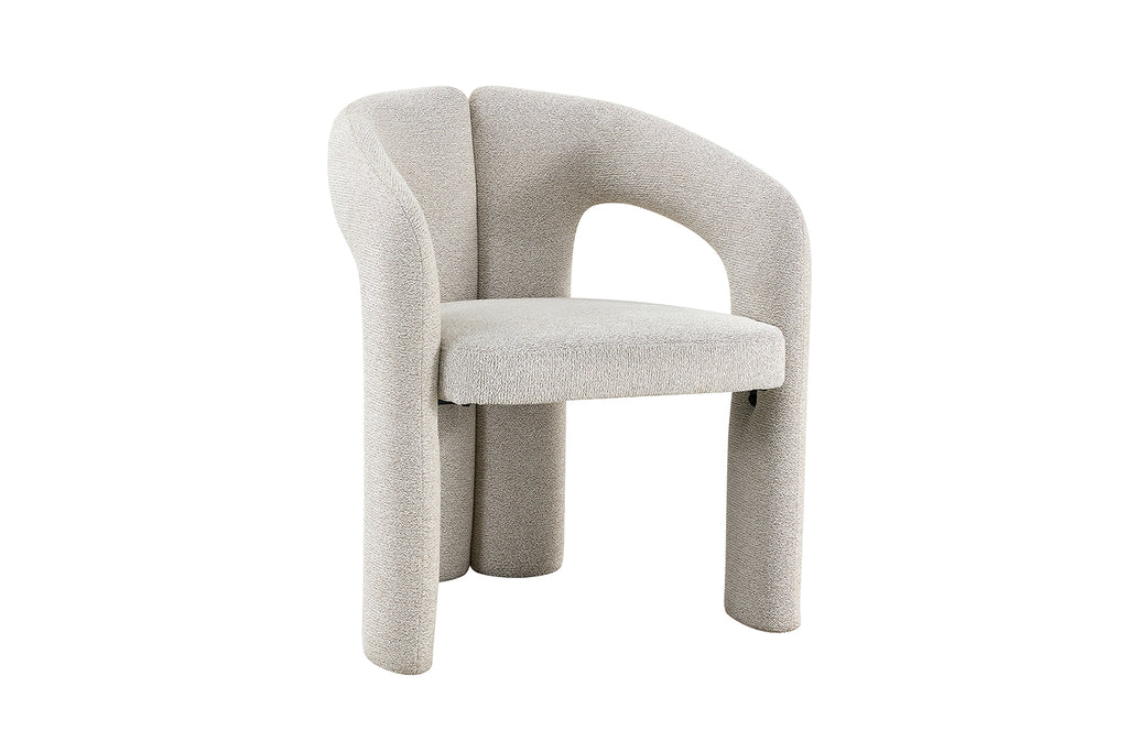 Chaise Beja Tissu Écru