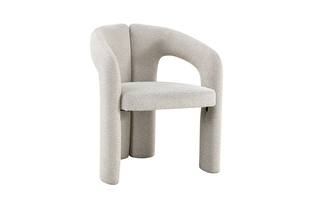 Chaise Beja Tissu Écru