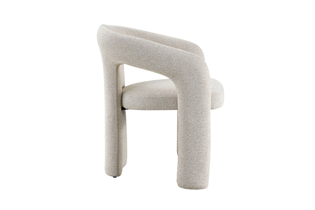 Chaise Beja Tissu Écru