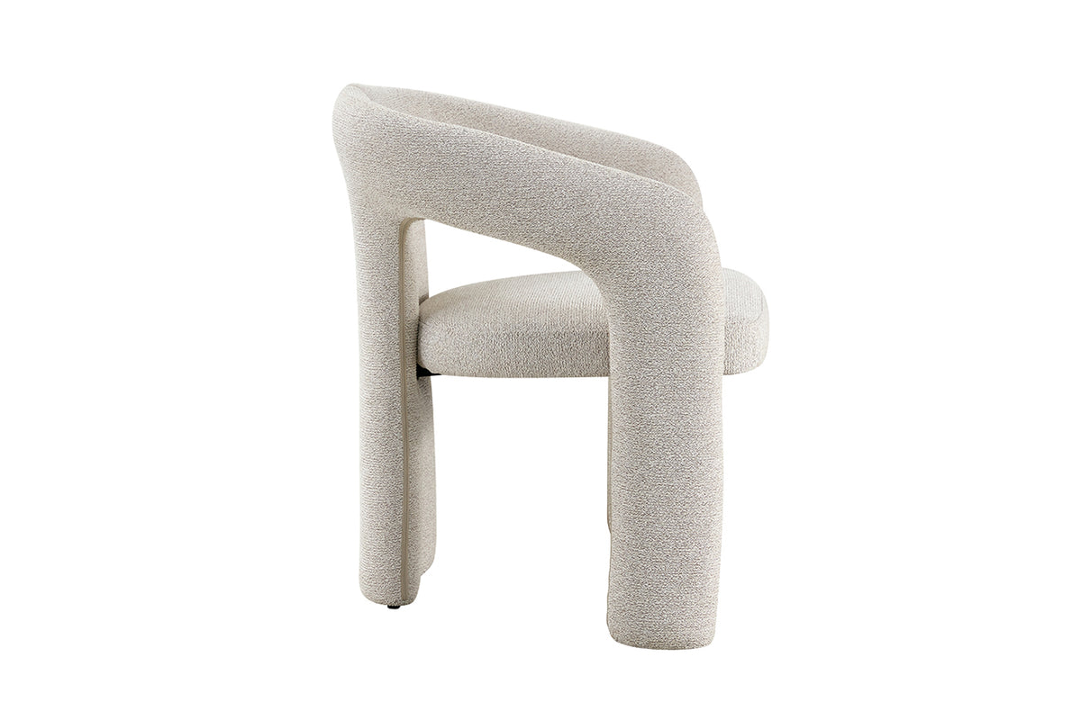 Chaise Beja Tissu Écru