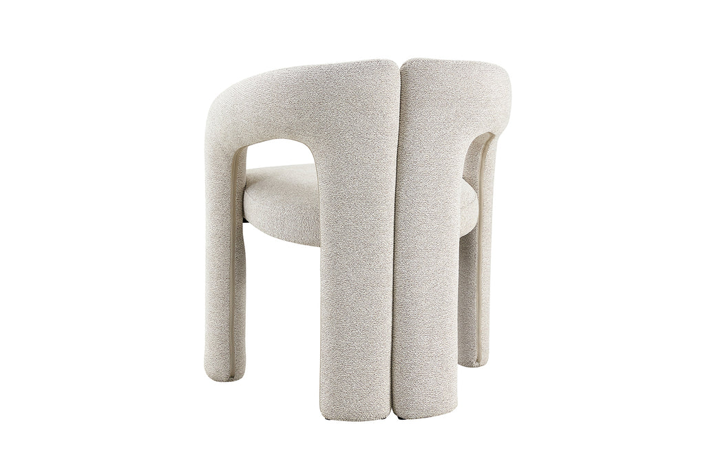 Chaise Beja Tissu Écru