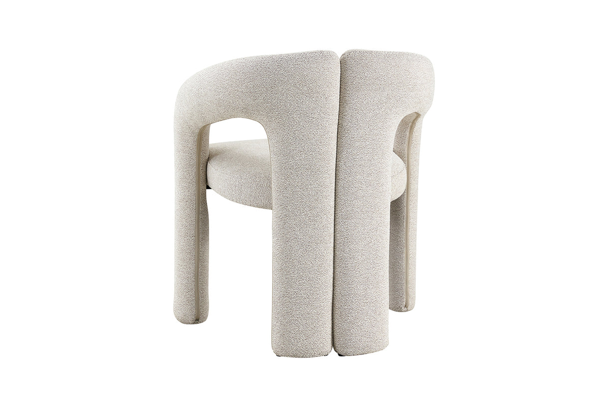 Chaise Beja Tissu Écru