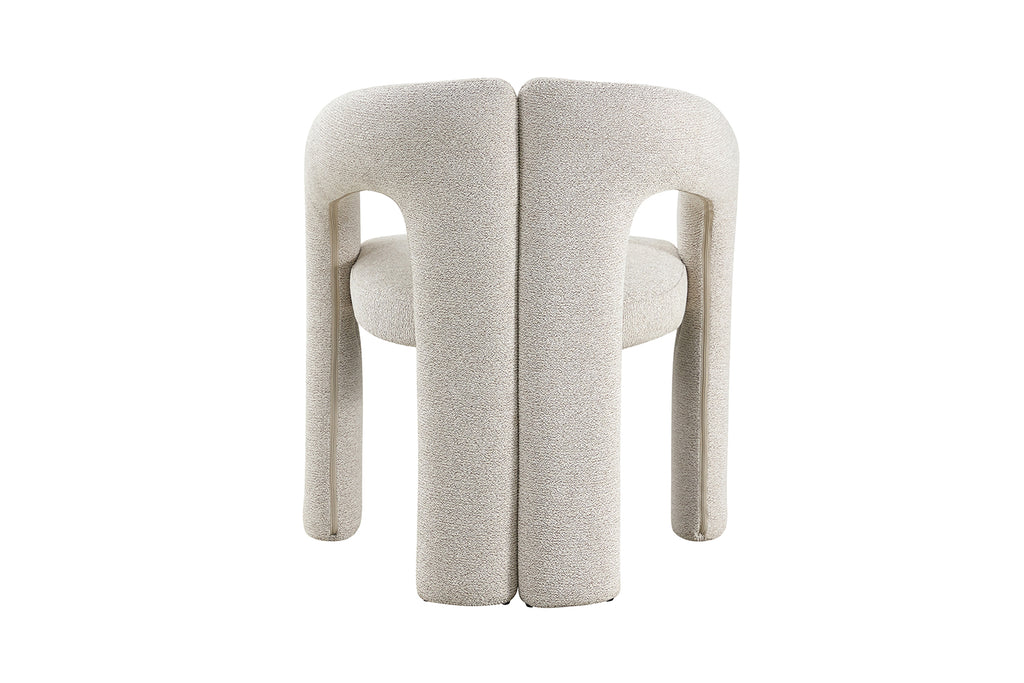 Chaise Beja Tissu Écru