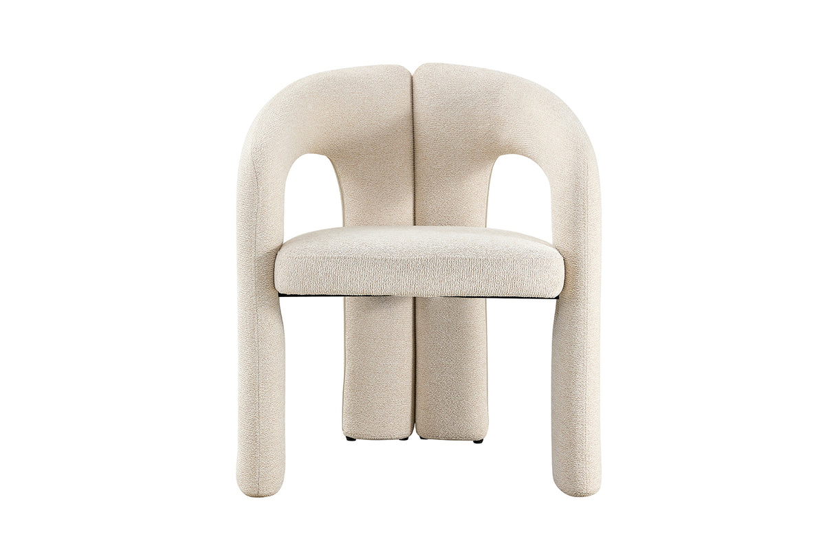 Chaise Beja Tissu Beige