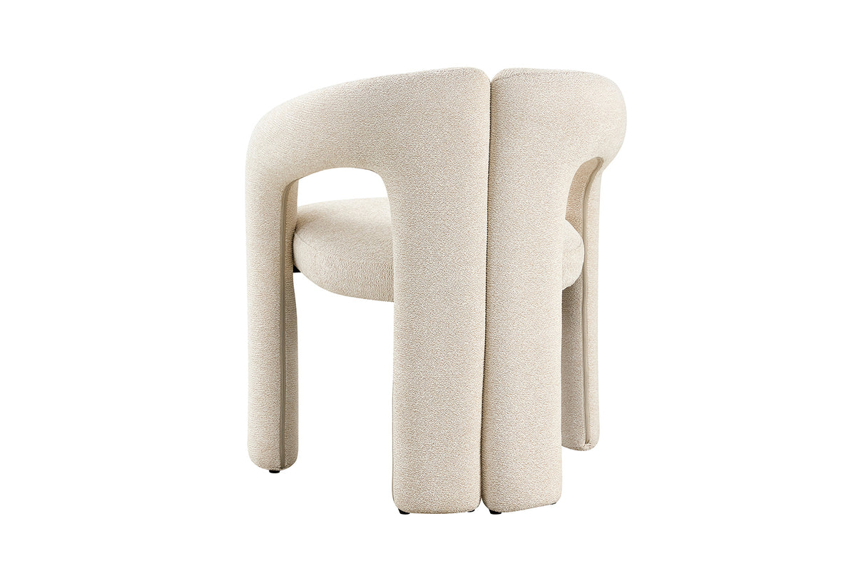 Chaise Beja Tissu Beige